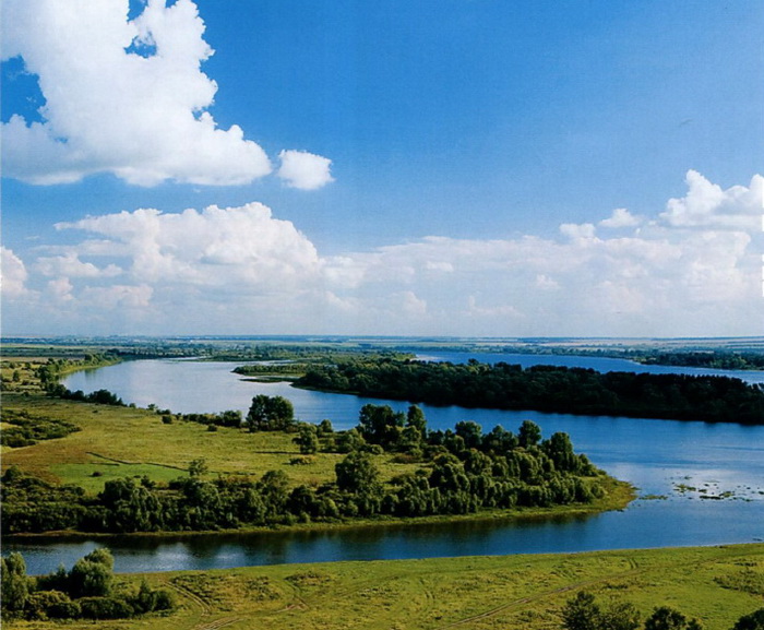 река Волга фото